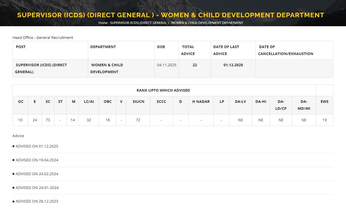 ICDS Supervisor Advise.webp
