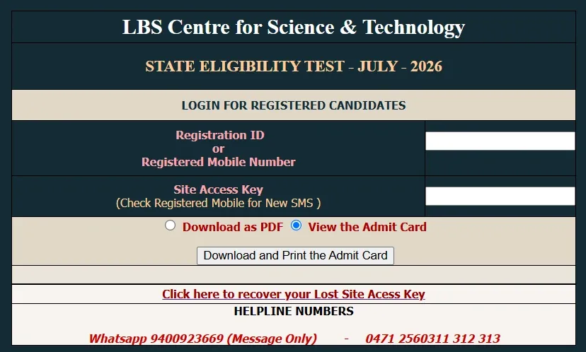 SET Hall Ticket 2026.webp