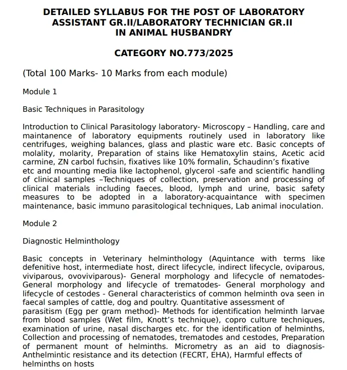 Lab assistant Syllabus 2026.webp