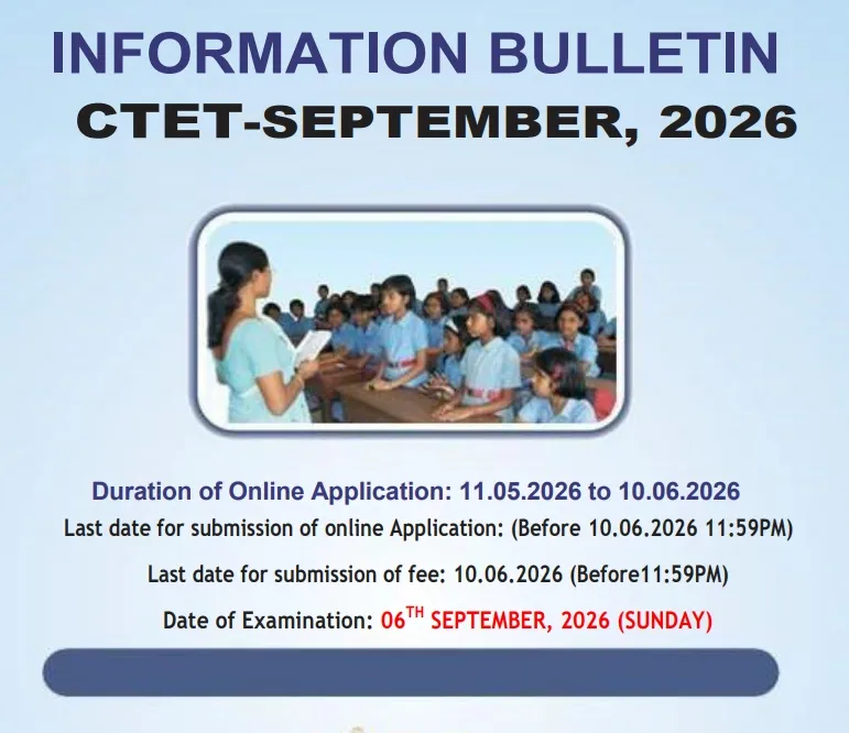 CTET Information Bulletin.webp