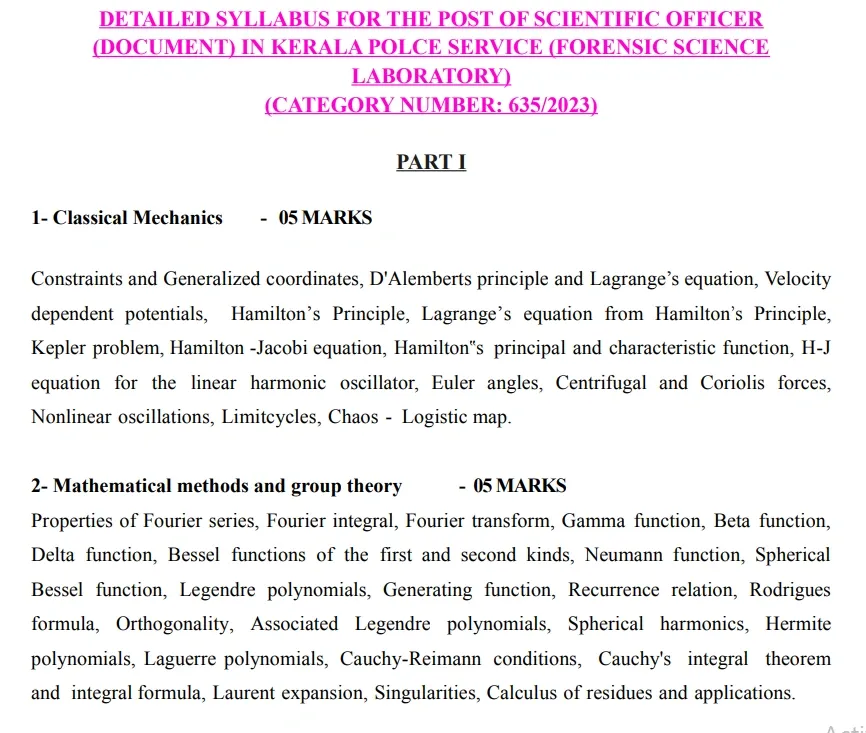 KPSC Scientific Officer Syllabus.webp